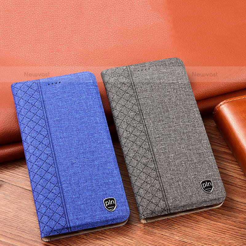 Cloth Case Stands Flip Cover H12P for Vivo iQOO 9 Pro 5G