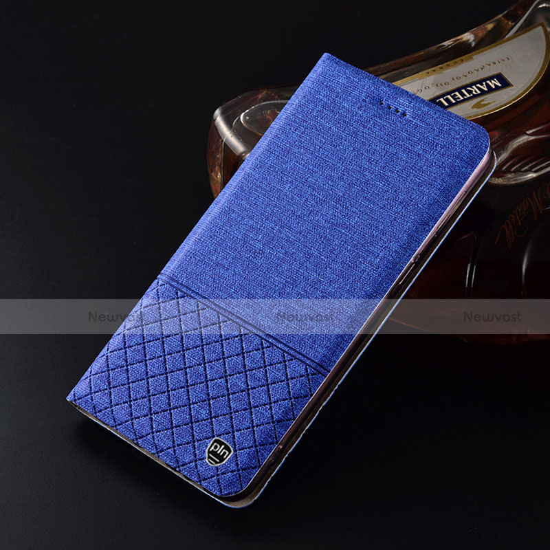 Cloth Case Stands Flip Cover H13P for Motorola Moto G30