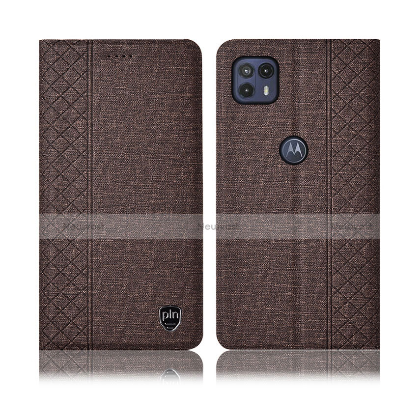 Cloth Case Stands Flip Cover H13P for Motorola Moto G50 5G