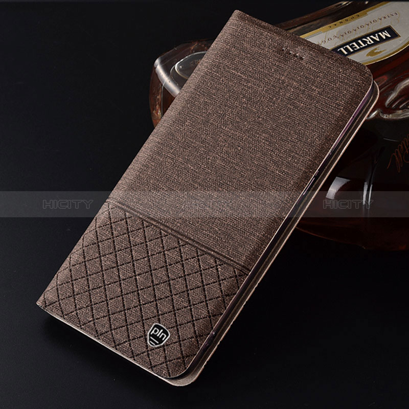 Cloth Case Stands Flip Cover H13P for Samsung Galaxy F22 4G