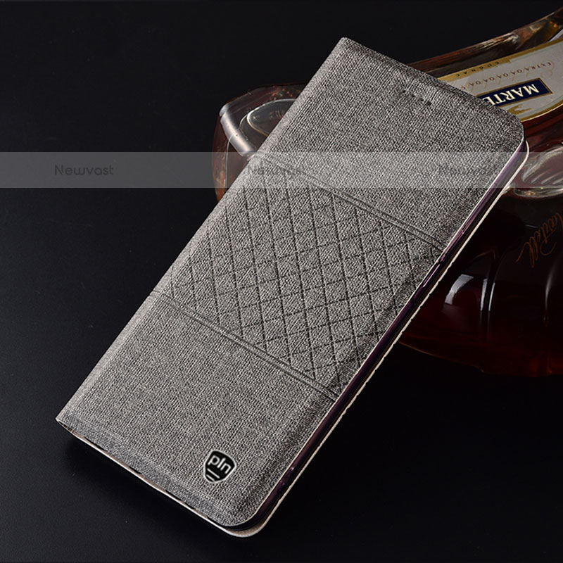 Cloth Case Stands Flip Cover H13P for Samsung Galaxy M40