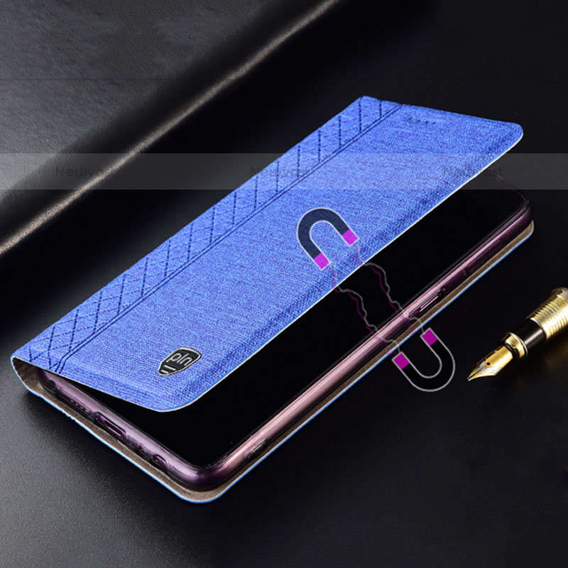 Cloth Case Stands Flip Cover H13P for Samsung Galaxy S22 Plus 5G