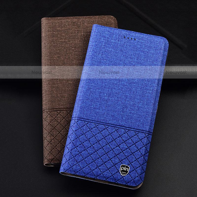 Cloth Case Stands Flip Cover H14P for Motorola Moto Edge 30 Pro 5G