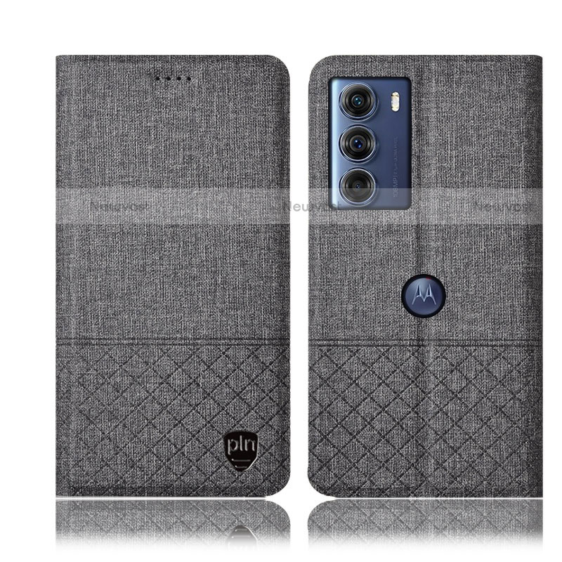 Cloth Case Stands Flip Cover H14P for Motorola Moto Edge S30 5G