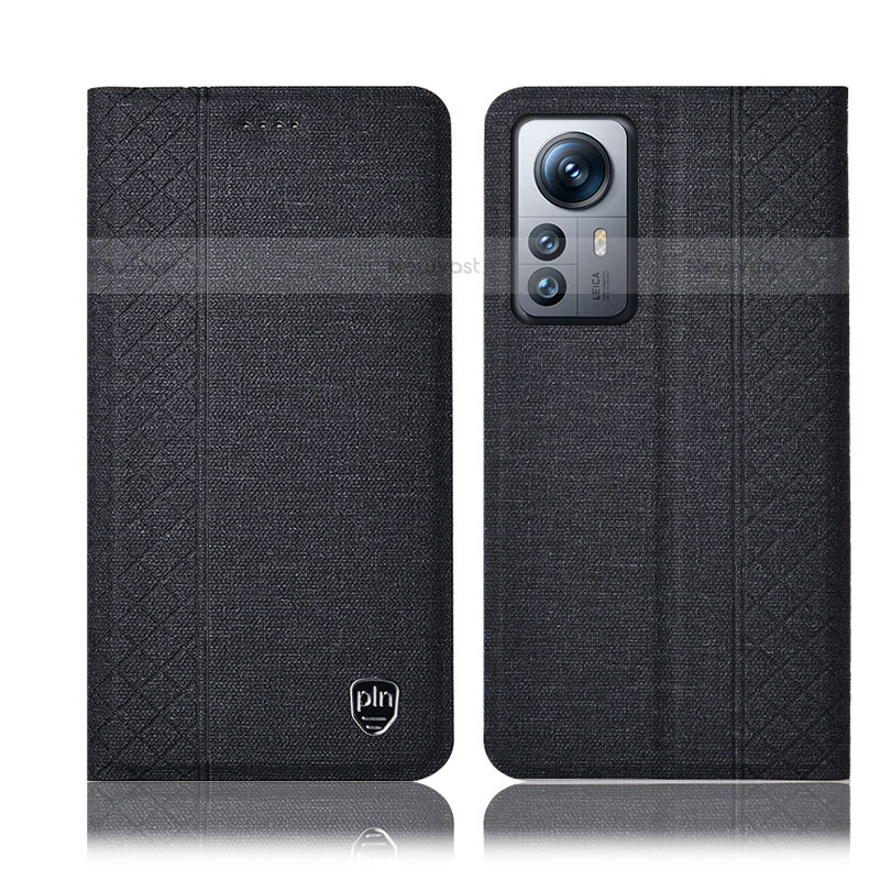 Cloth Case Stands Flip Cover H14P for Xiaomi Mi 12S Pro 5G
