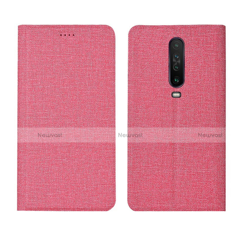 Cloth Case Stands Flip Cover L01 for Xiaomi Redmi K30 4G