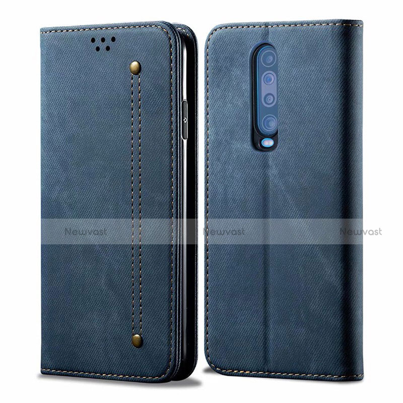 Cloth Case Stands Flip Cover L02 for Xiaomi Poco X2