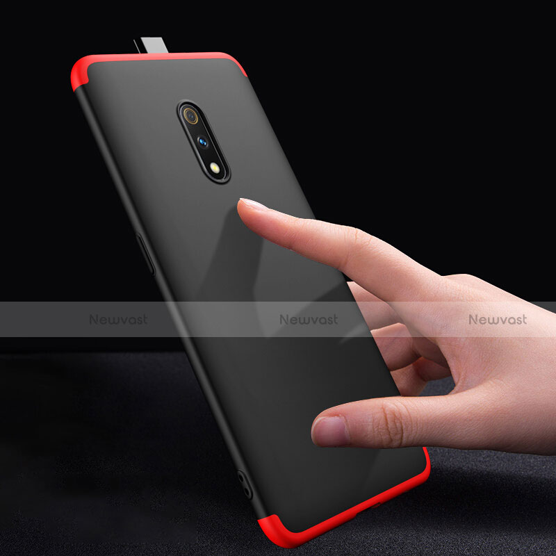 Custodia Plastica Rigida Cover Opaca Fronte e Retro 360 Gradi per Oppo Realme X