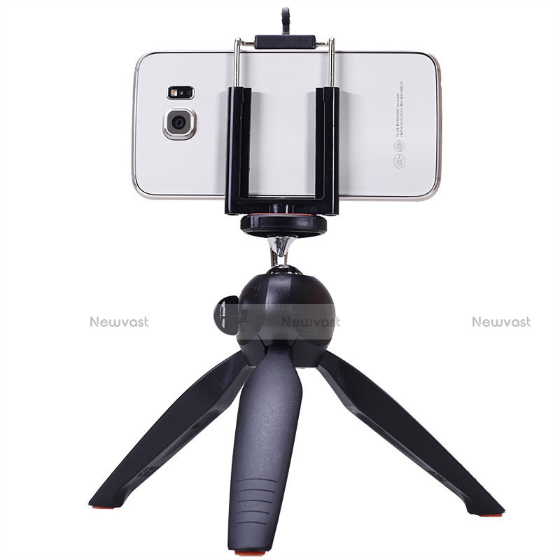 Extendable Folding Handheld Selfie Stick Tripod Bluetooth Remote Shutter Universal T05 Black