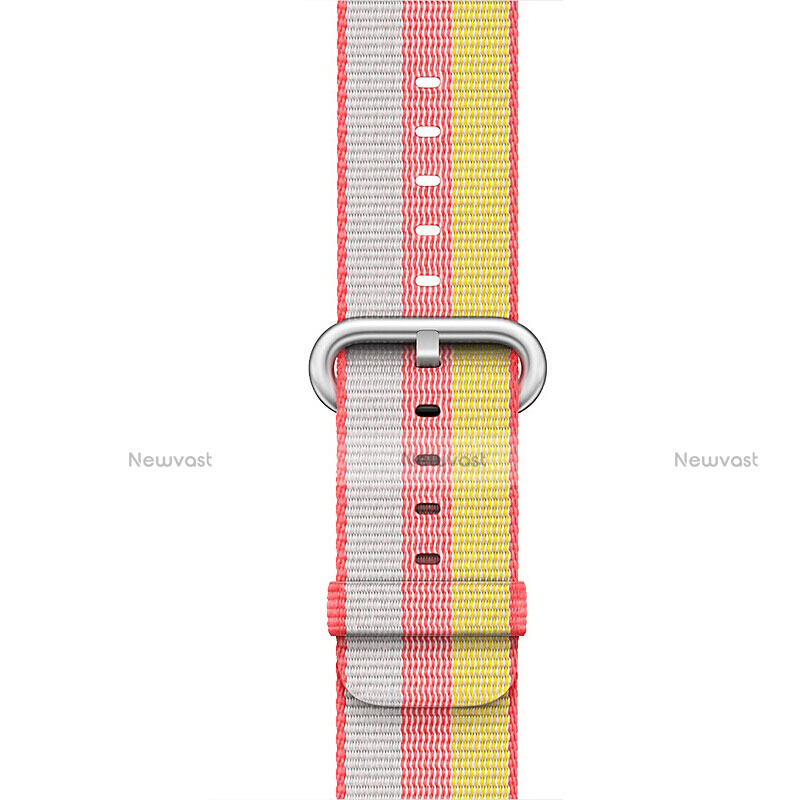 Fabric Bracelet Band Strap for Apple iWatch 2 42mm Red