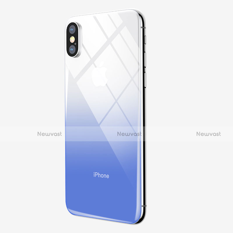 Film Back Protector Gradient for Apple iPhone Xs Max Blue