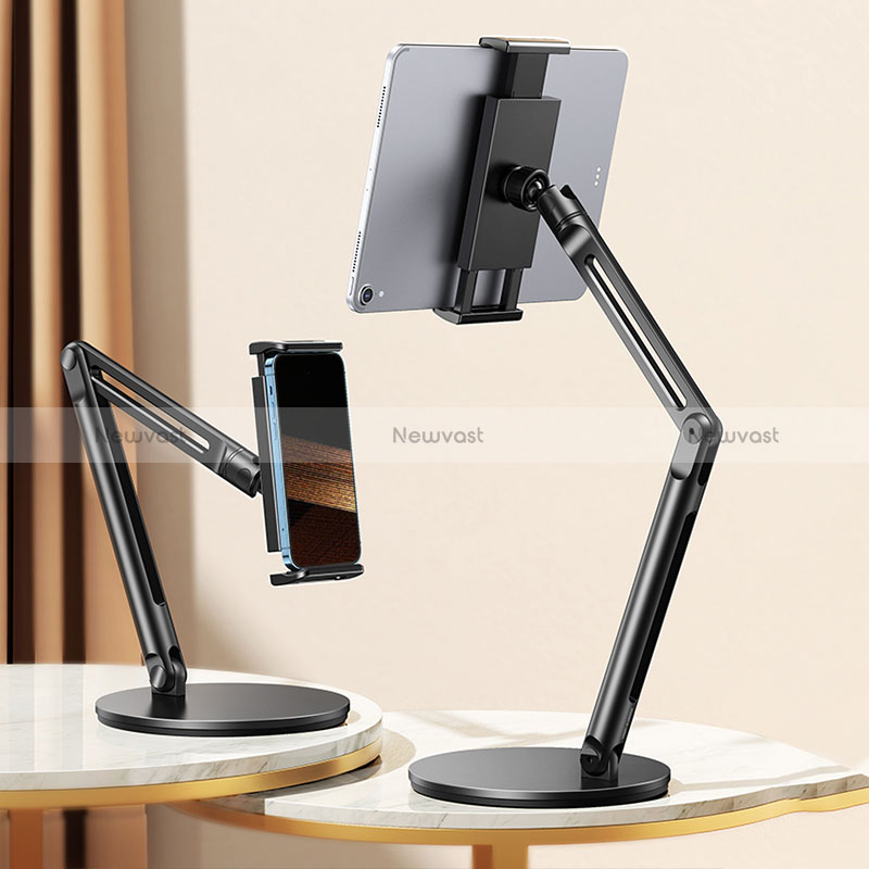 Flexible Tablet Stand Mount Holder Universal D03 for Apple iPad 10.9 2022 Black