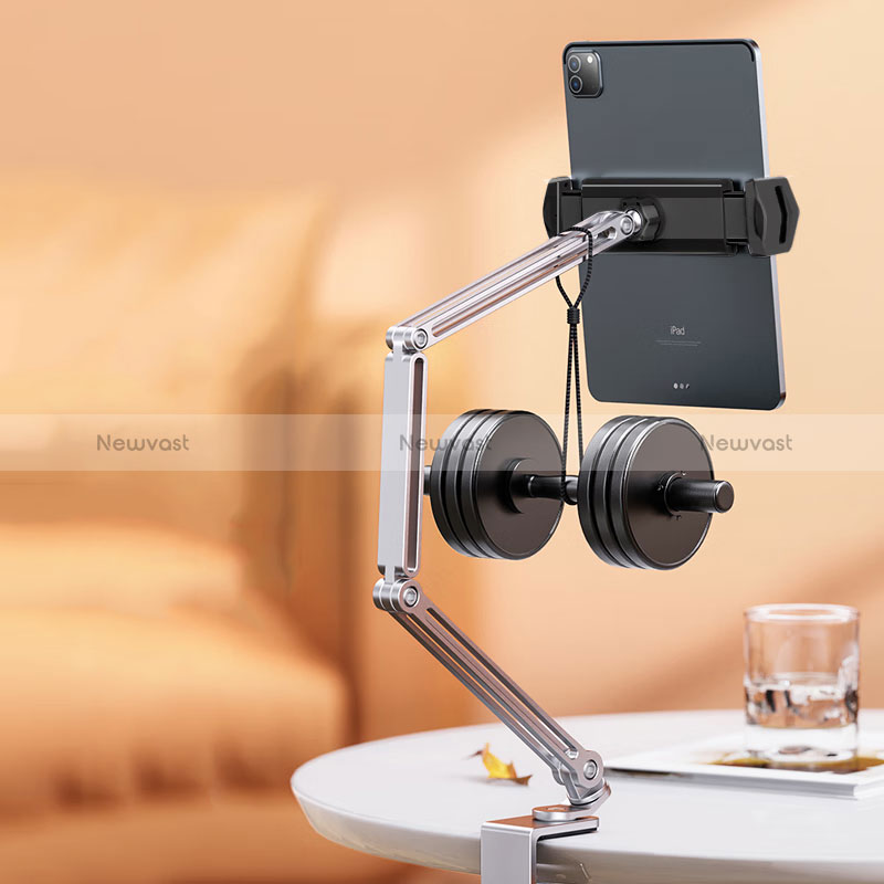 Flexible Tablet Stand Mount Holder Universal D04 for Apple iPad 10.9 2022 Black