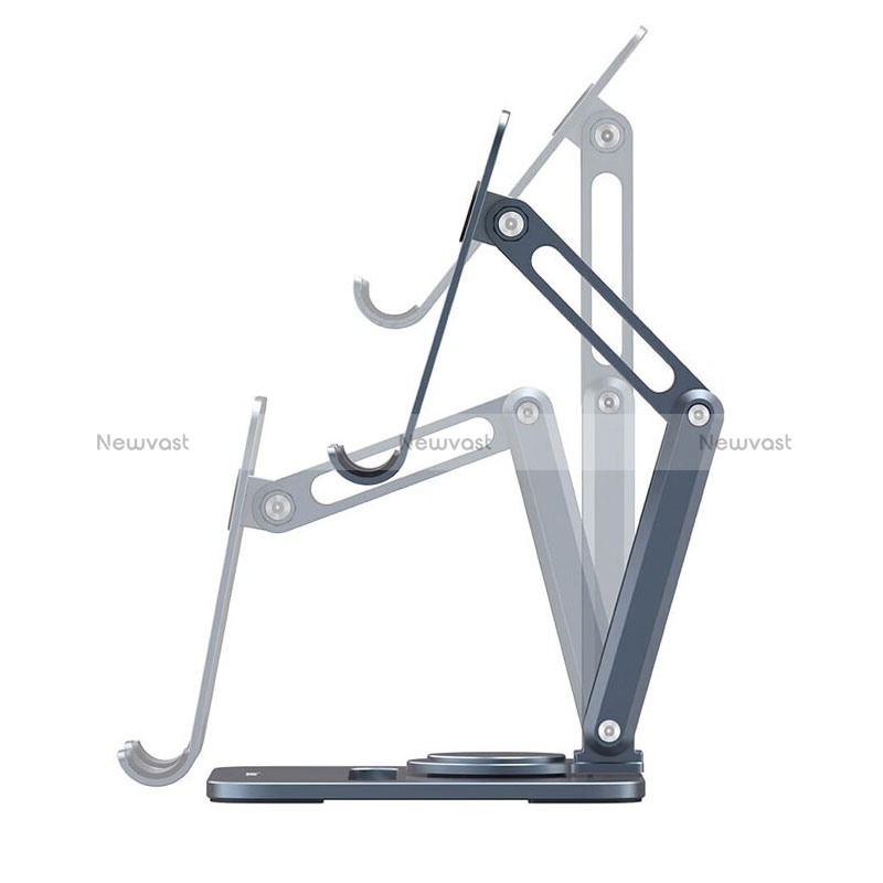 Flexible Tablet Stand Mount Holder Universal D07 for Apple iPad 10.9 2022 Black