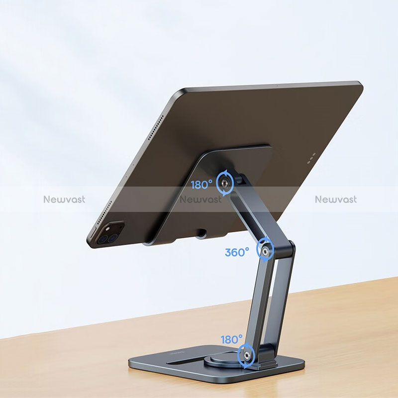 Flexible Tablet Stand Mount Holder Universal D07 for Apple iPad Pro 11 2022 Black