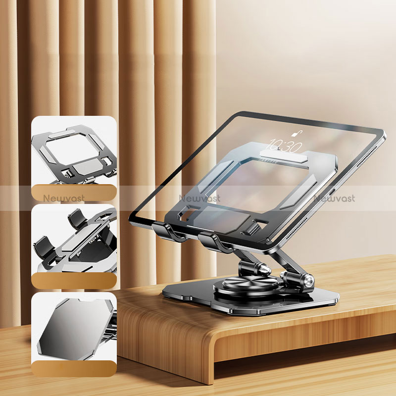 Flexible Tablet Stand Mount Holder Universal D12 for Apple iPad 10.9 2022 Black