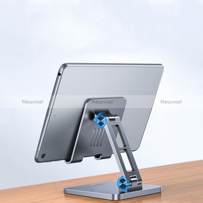 Flexible Tablet Stand Mount Holder Universal D13 for Apple iPad Pro 12.9 (2021) Black