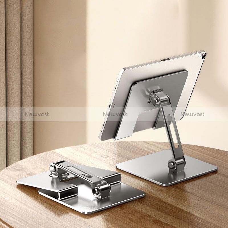 Flexible Tablet Stand Mount Holder Universal F05 for Apple iPad Pro 11 2022 Silver