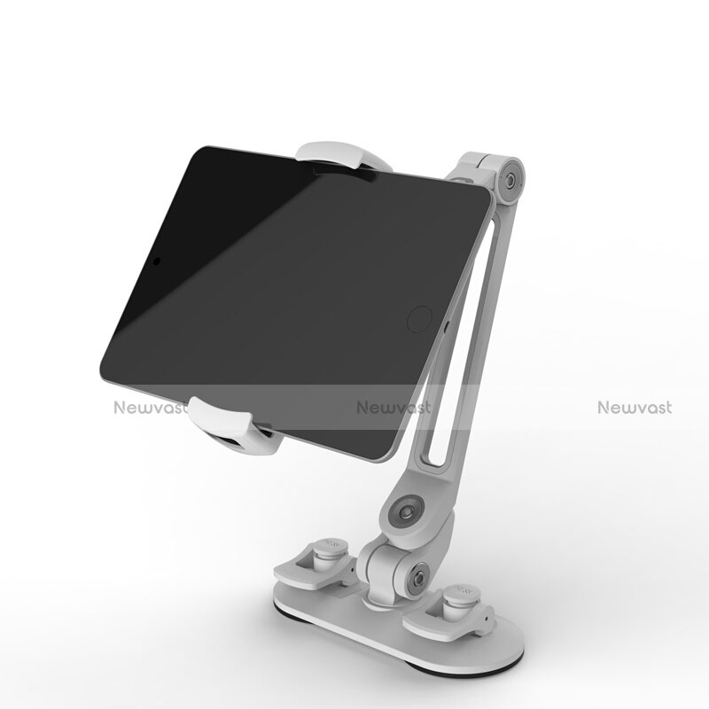 Flexible Tablet Stand Mount Holder Universal H02 for Huawei MediaPad M2 10.0 M2-A01 M2-A01W M2-A01L White