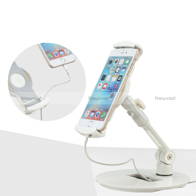 Flexible Tablet Stand Mount Holder Universal H06 for Apple iPad 10.2 (2019) White