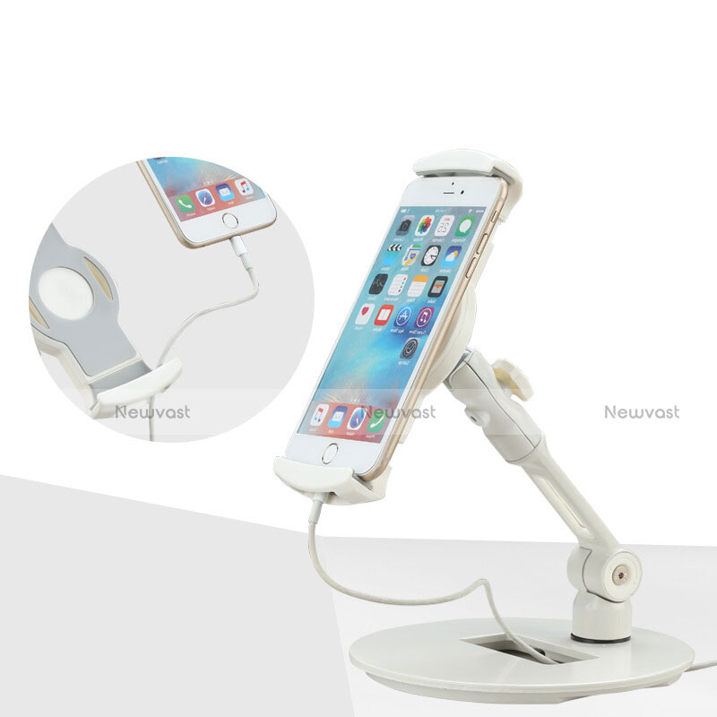 Flexible Tablet Stand Mount Holder Universal H06 for Apple iPad Air 4 10.9 (2020) White