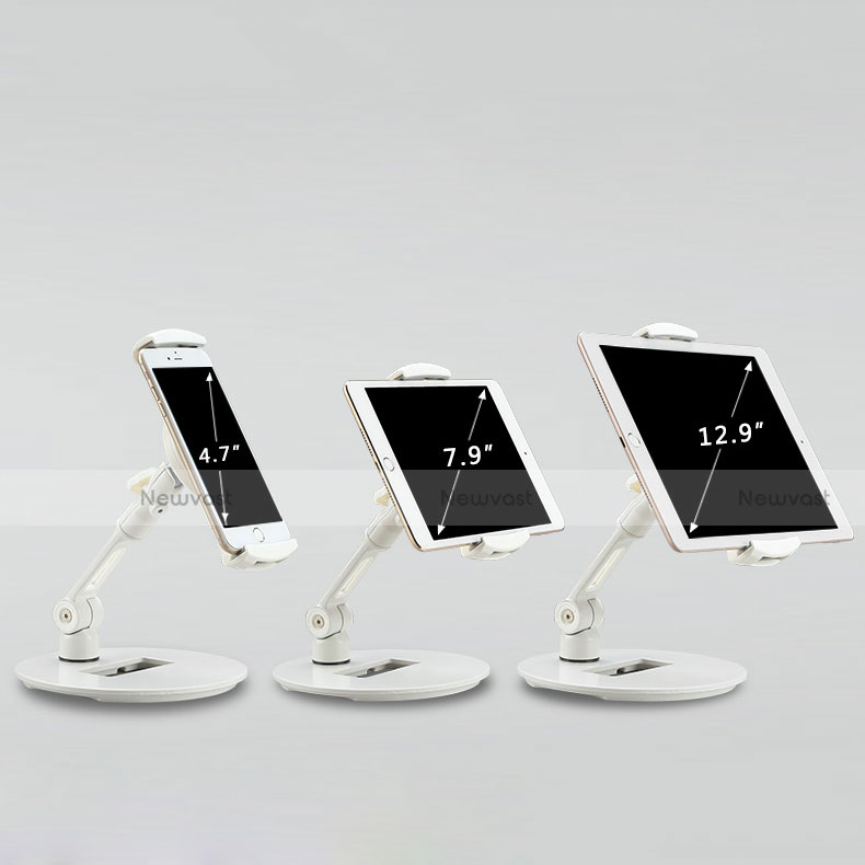 Flexible Tablet Stand Mount Holder Universal H06 for Samsung Galaxy Tab 2 10.1 P5100 P5110 White