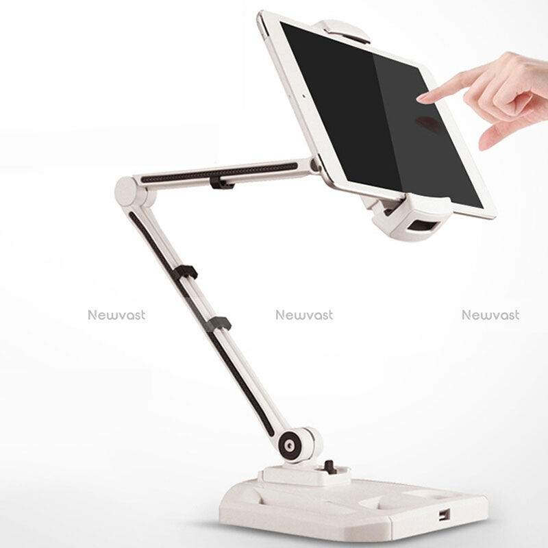 Flexible Tablet Stand Mount Holder Universal H07 for Apple iPad Mini 2 White