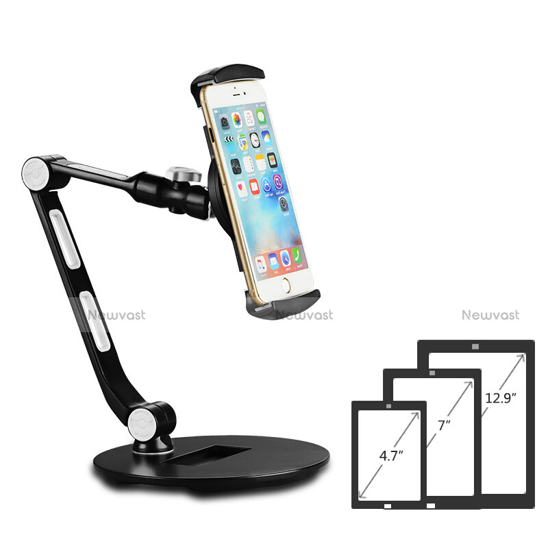 Flexible Tablet Stand Mount Holder Universal H08 for Huawei MateBook HZ-W09 Black