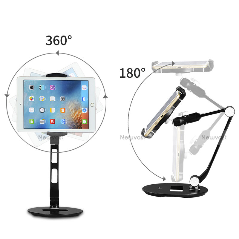 Flexible Tablet Stand Mount Holder Universal H08 for Samsung Galaxy Tab A6 7.0 SM-T280 SM-T285 Black