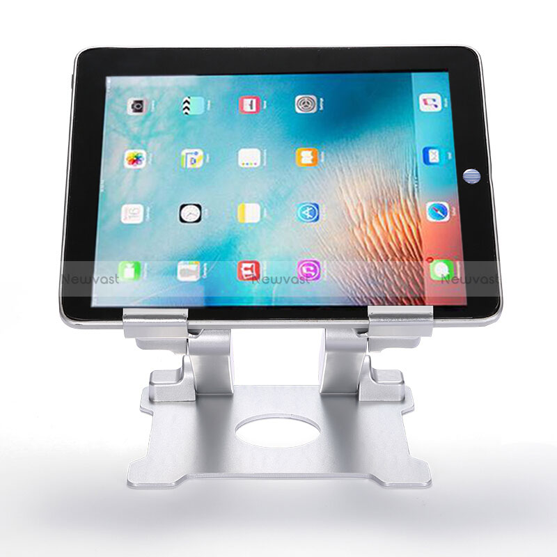 Flexible Tablet Stand Mount Holder Universal H09 for Apple iPad Air 5 10.9 2022 White