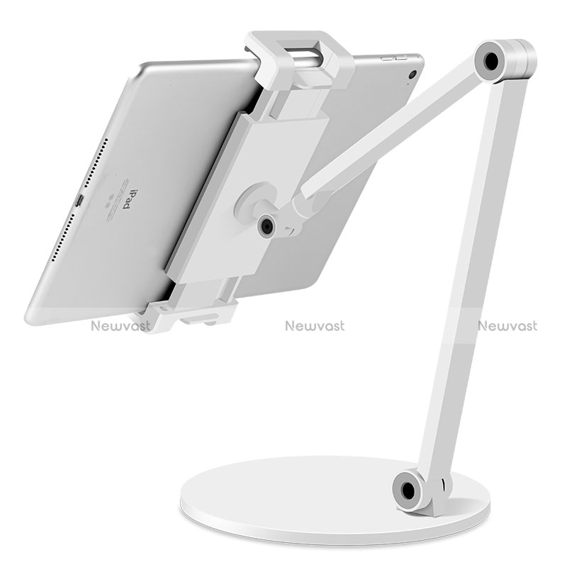 Flexible Tablet Stand Mount Holder Universal K04 for Apple iPad Mini 2 White