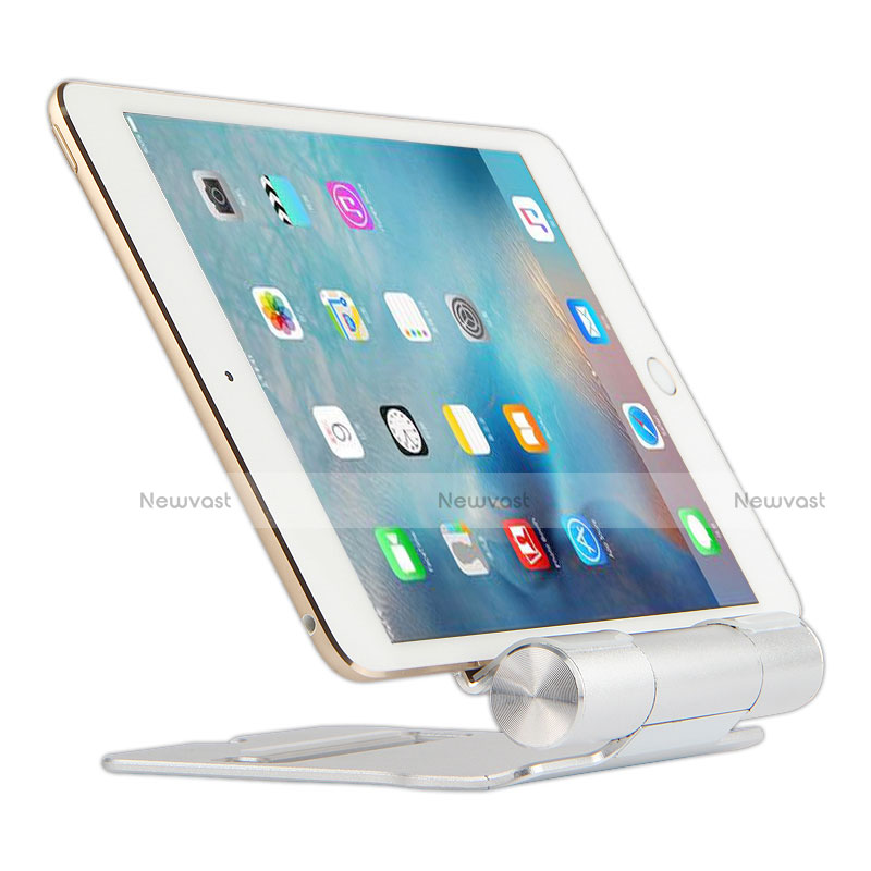 Flexible Tablet Stand Mount Holder Universal K14 for Apple iPad 10.2 (2020) Silver