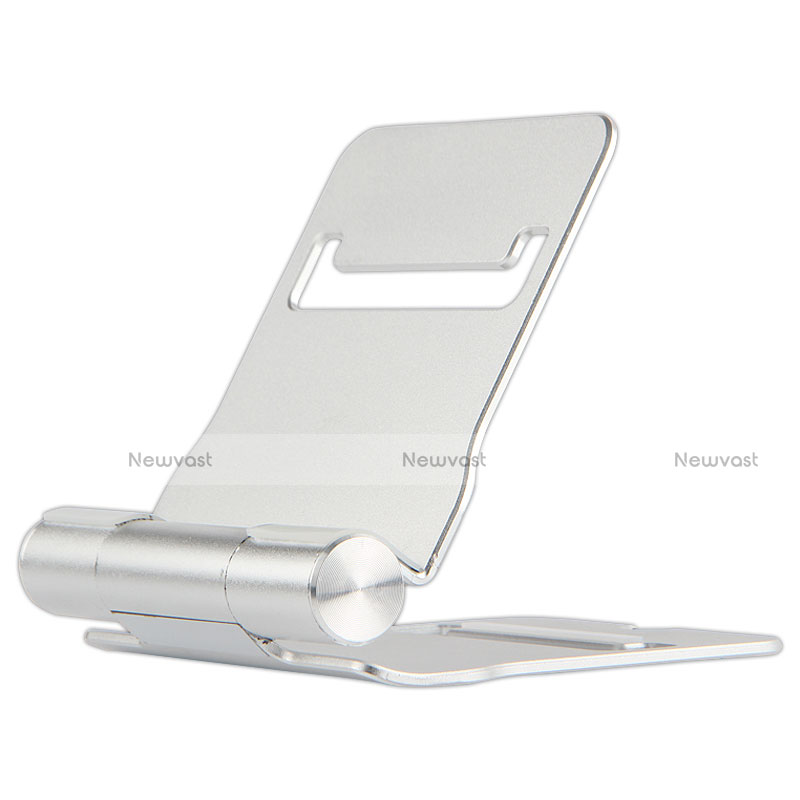 Flexible Tablet Stand Mount Holder Universal K14 for Apple iPad 10.2 (2020) Silver