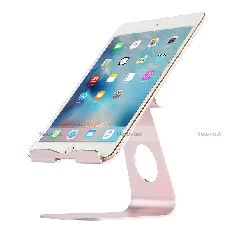 Flexible Tablet Stand Mount Holder Universal K15 for Apple iPad 10.2 (2020) Rose Gold