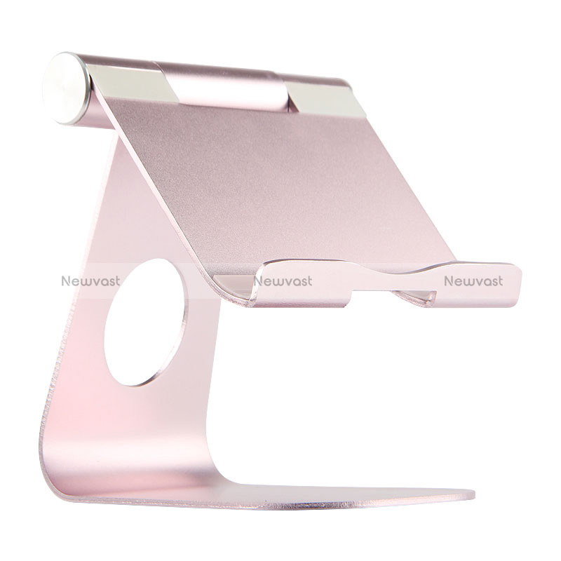 Flexible Tablet Stand Mount Holder Universal K15 for Apple iPad Air 5 10.9 2022 Rose Gold