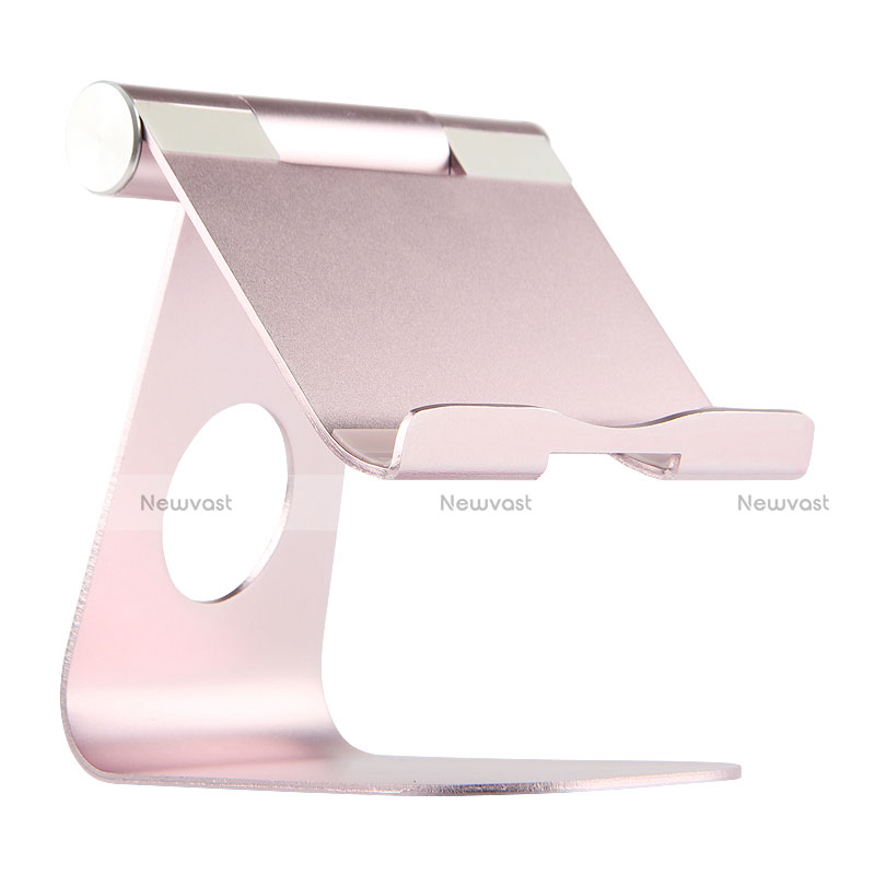 Flexible Tablet Stand Mount Holder Universal K15 for Samsung Galaxy Tab 2 10.1 P5100 P5110 Rose Gold