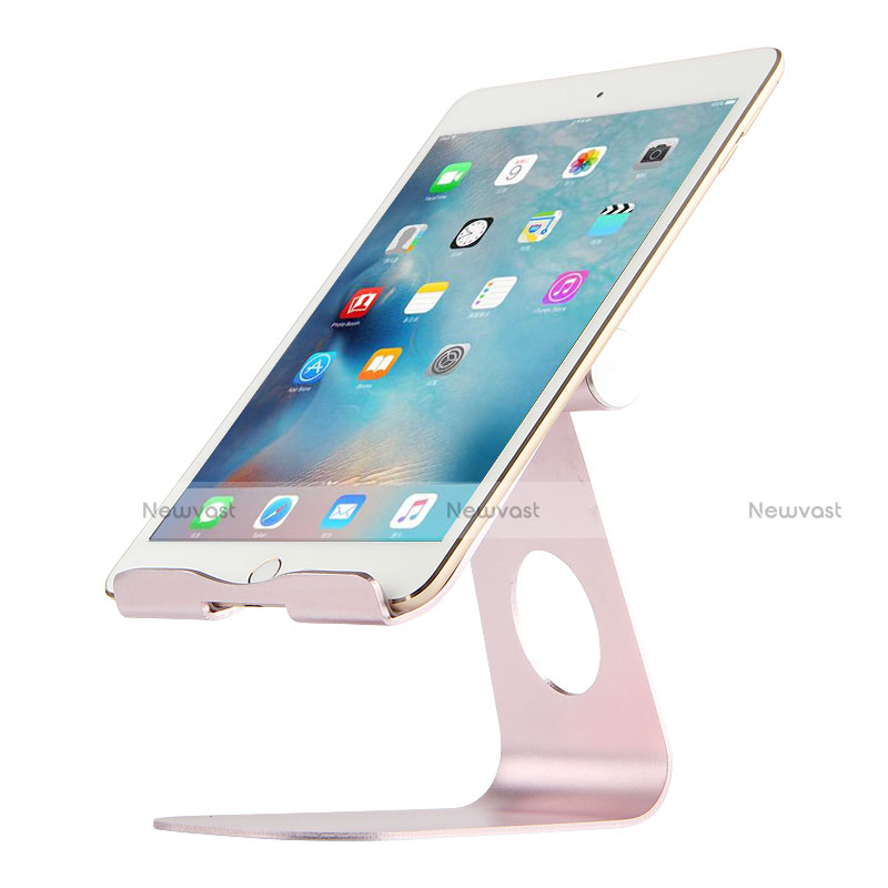 Flexible Tablet Stand Mount Holder Universal K15 for Samsung Galaxy Tab S5e Wi-Fi 10.5 SM-T720 Rose Gold