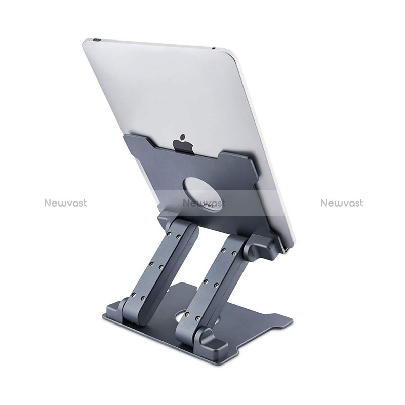 Flexible Tablet Stand Mount Holder Universal K18 for Apple iPad Pro 12.9 (2021) Dark Gray