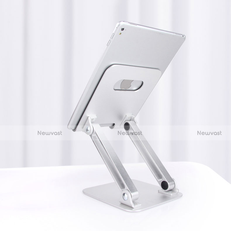 Flexible Tablet Stand Mount Holder Universal K20 for Apple iPad Mini 3 Silver