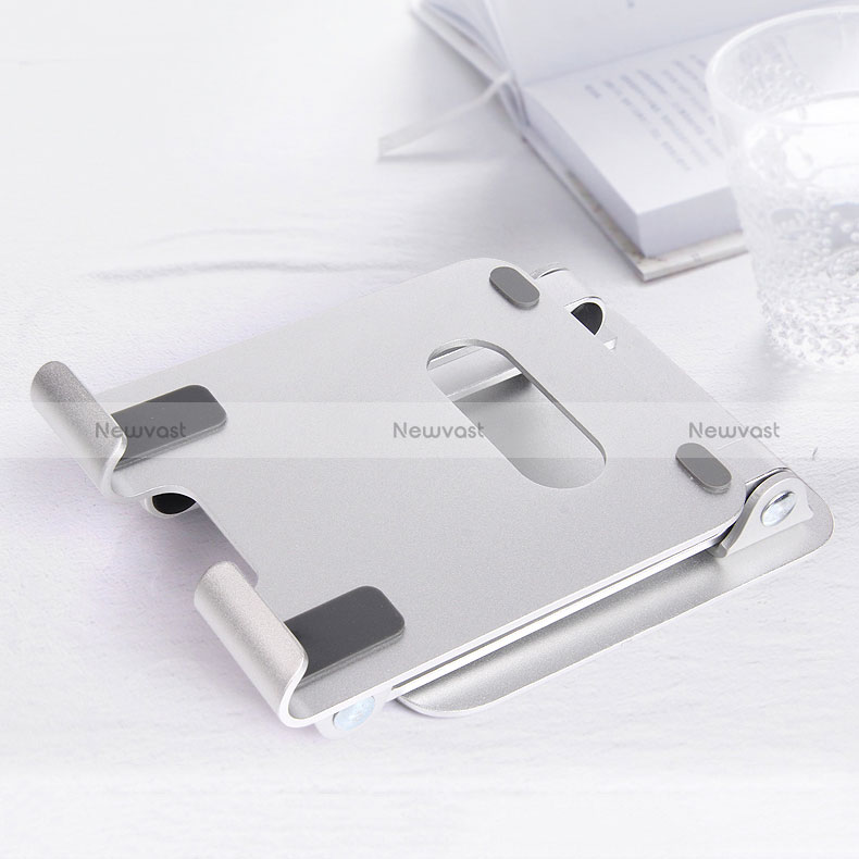 Flexible Tablet Stand Mount Holder Universal K20 for Apple iPad Pro 11 2022 Silver