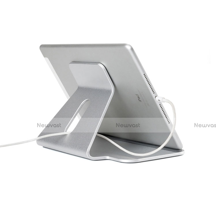 Flexible Tablet Stand Mount Holder Universal K21 for Amazon Kindle Paperwhite 6 inch Silver