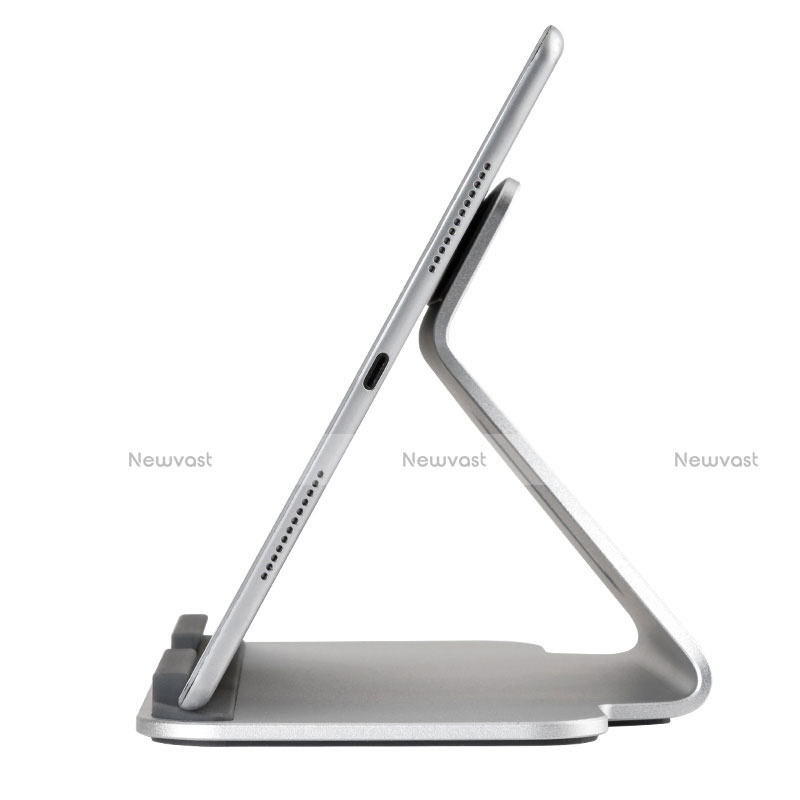 Flexible Tablet Stand Mount Holder Universal K21 for Huawei MateBook HZ-W09 Silver