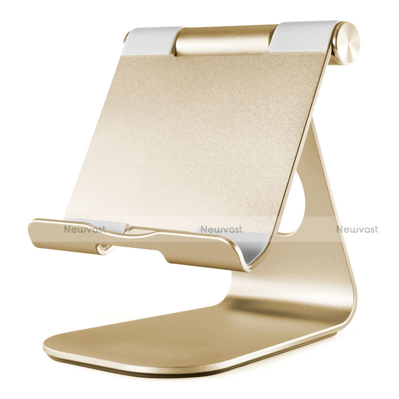 Flexible Tablet Stand Mount Holder Universal K23 for Apple iPad 10.2 (2020) Gold