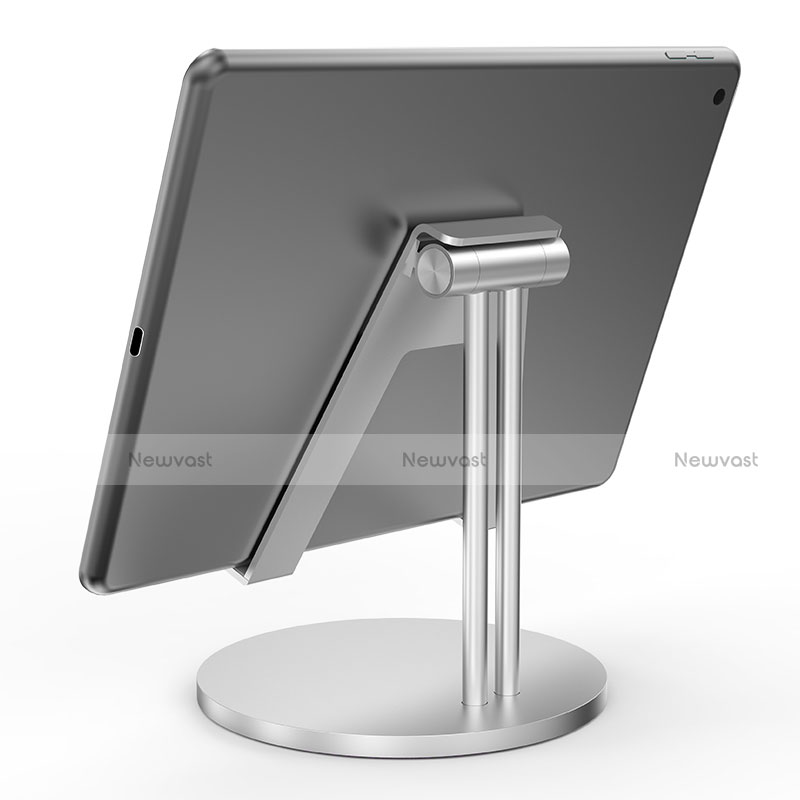 Flexible Tablet Stand Mount Holder Universal K24 for Huawei MediaPad C5 10 10.1 BZT-W09 AL00 Silver