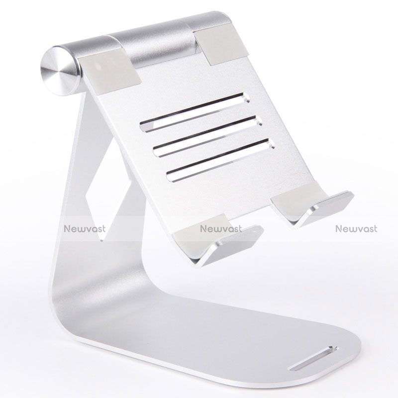 Flexible Tablet Stand Mount Holder Universal K25 for Huawei MediaPad T3 10 AGS-L09 AGS-W09 Silver
