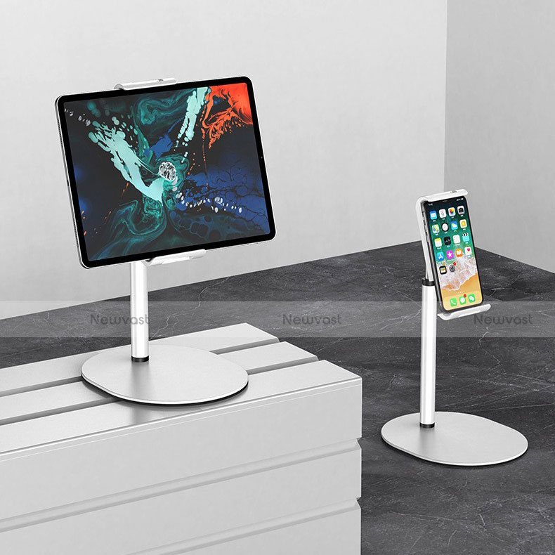 Flexible Tablet Stand Mount Holder Universal K28 for Apple iPad Mini 5 (2019) White