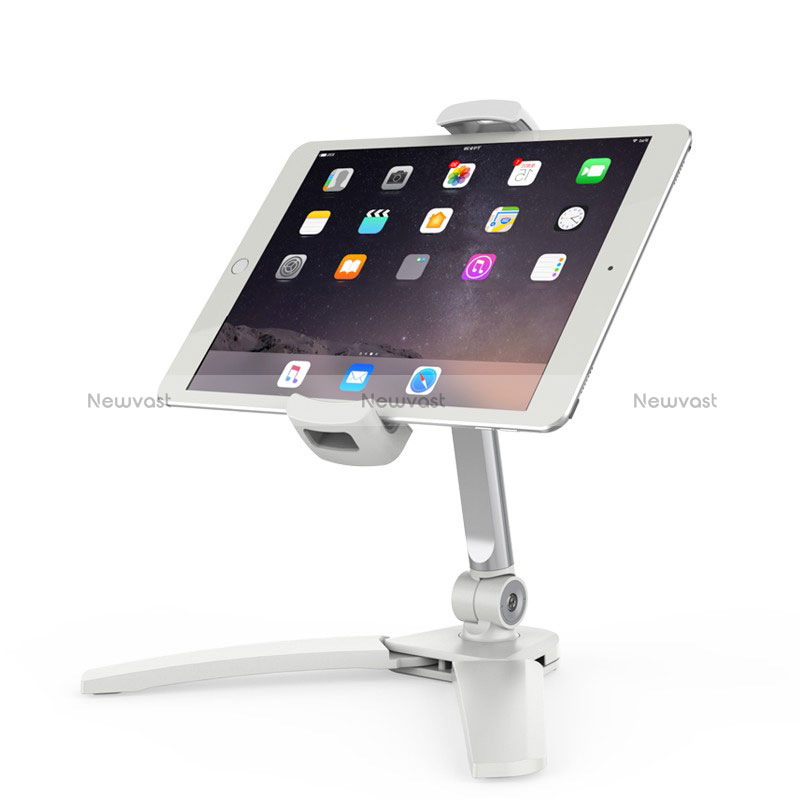 Flexible Tablet Stand Mount Holder Universal T08 for Apple iPad Air 5 10.9 2022 White
