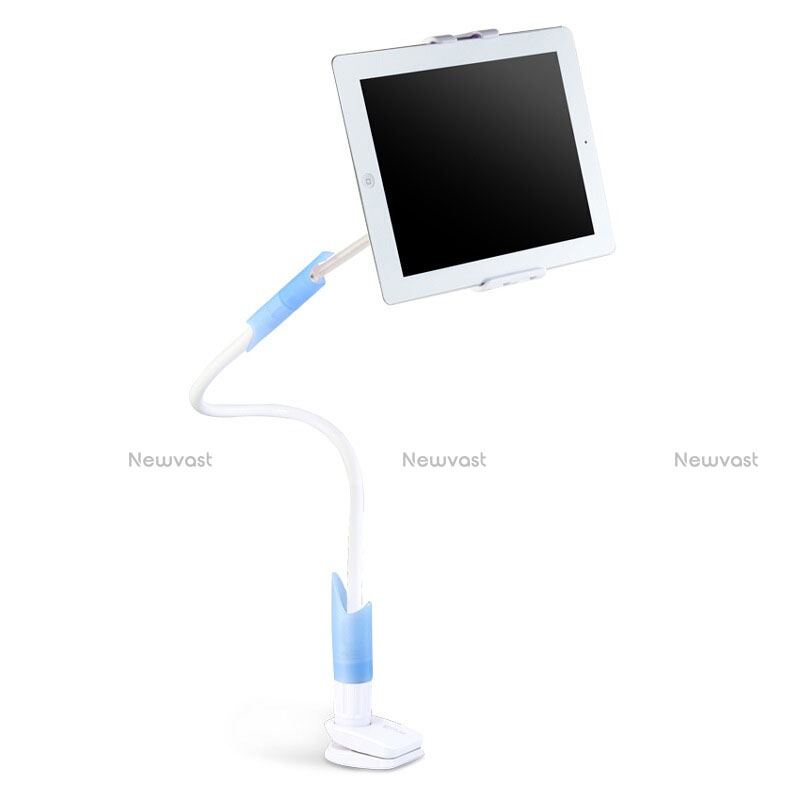 Flexible Tablet Stand Mount Holder Universal T41 for Apple iPad 4 Sky Blue