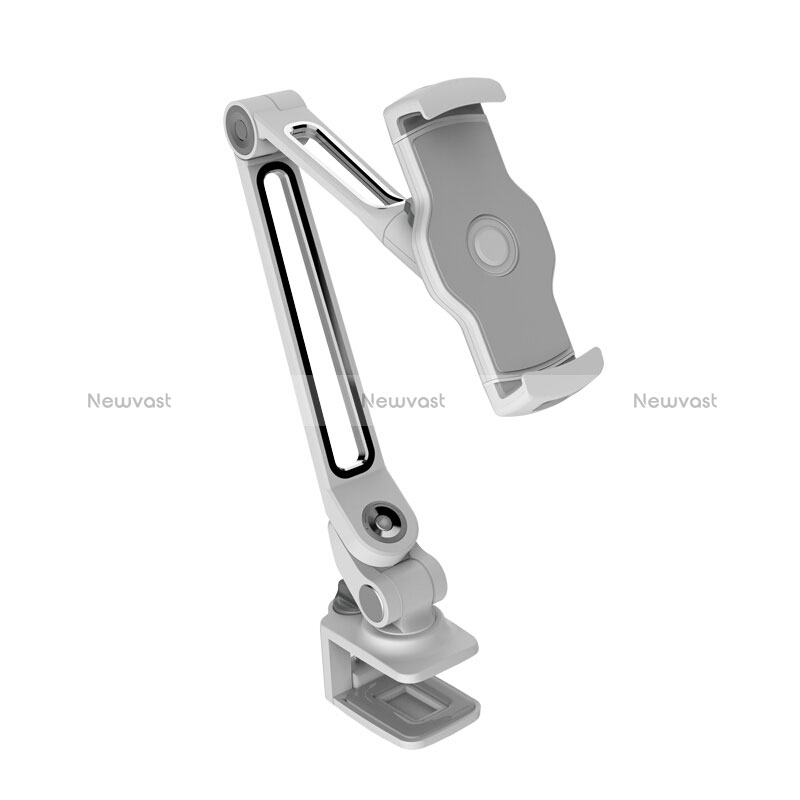 Flexible Tablet Stand Mount Holder Universal T43 for Apple iPad 10.2 (2019) Silver