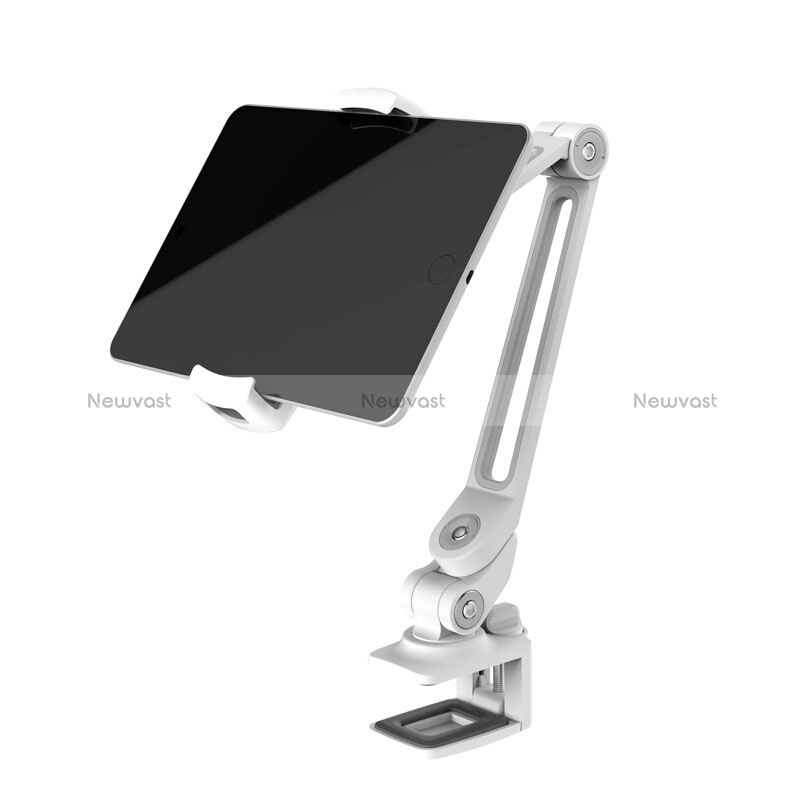 Flexible Tablet Stand Mount Holder Universal T43 for Apple iPad Pro 12.9 (2021) Silver